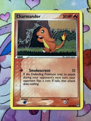 Charmander - 48/108 - Common MP, English Pokemon EX Power Keepers - Image 1 of 2