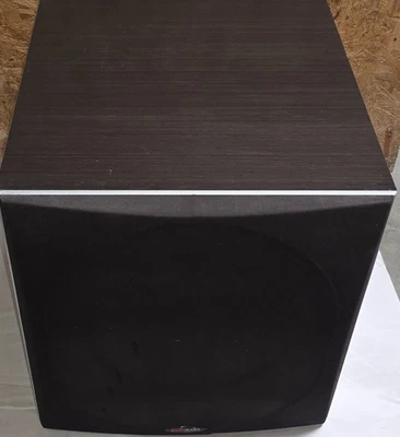 Subwoofer alimentado Polk Audio PSW505 12" con cable cine en casa probado ¡Funciona! Foto 1 de 4