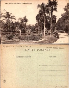 Postal de colección - MONTE-CARLO Les Jardins - - Imagen 1 de 1