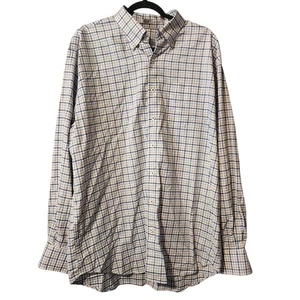 Peter Millar Shirt Mens XL Plaid Checkered Crown Lite Extra Large - Picture 1 of 9
