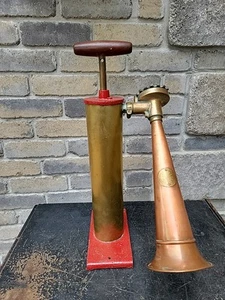 Vintage Antique Original Nautical Marine Ship Foghorn TYFON SWEDEN Working VGC - Picture 1 of 19