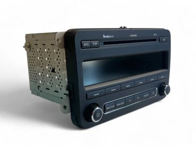 KA3153 SKODA CD Radio Steuerung 5J0035161D [PIN/Code Nicht Inbegriffen] - Bild 1 von 4