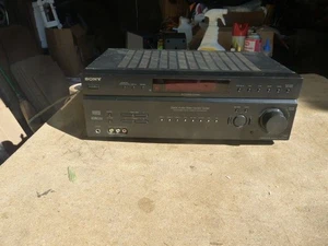 Sony STR-DE598 Home Theater AM/FM Stereo AV Receiver Tested NO REMOTE - Picture 1 of 11