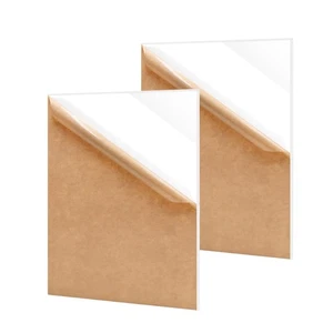 2er Pack 8 Zoll x 12 Zoll Opak Weiß Acrylplatte 3 mm Dick Acryl Plexiglas Boa... - Bild 1 von 6