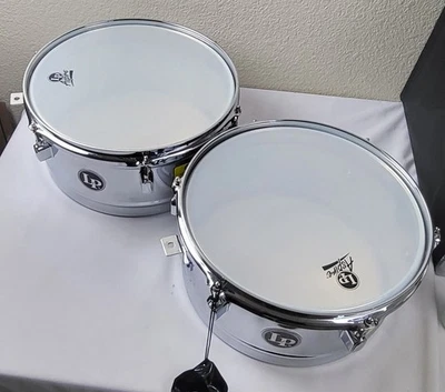 Juego de Timbales LP Latin Percussion Aspire 13" y 14" Cromo Foto 1 de 4