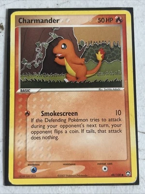 Pokemon EX Power Keepers Common Card - Charmander 48/108 - Image 1 of 2