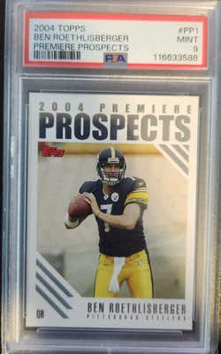2004 Topps Chrome - Premiere Prospects Ben Roethlisberger #PP1 (RC) - Image 1 of 2