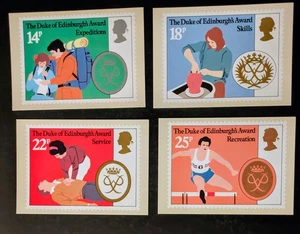 GB 1981 Fine Mint P/Office 25th Anniv. Duke of Edinburgh Award PHQ #54 Sg 1162/5 - Picture 1 of 1
