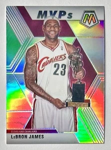 2019-20 Mosaic LeBron James Silver Holo Prizm Refractor MVPs SP #298 Cavs NBA - Picture 1 of 12