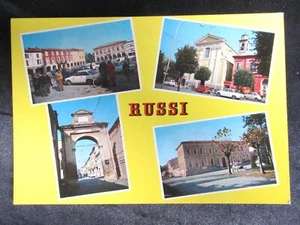 CARTOLINA PAESAGGIO RUSSI DI ROMAGNA VINTAGE '70 RAVENNA POSTCARD RARE GADGET - Imagen 1 de 2