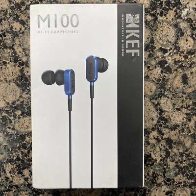 Auriculares intrauditivos KEF M100 con control remoto Apple® y micrófono Foto 1 de 4