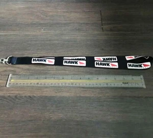 HAWK PERFORMANCE (BRAKES) BLACK LANYARD WITH CLIP FOR ID. NEW! - Picture 1 of 5
