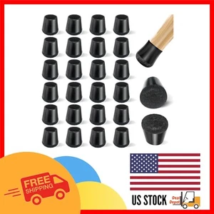 24 Silicone Chair Leg Covers – Round XS for Easy Use – Noise & Scratch Resistant - Picture 1 of 13
