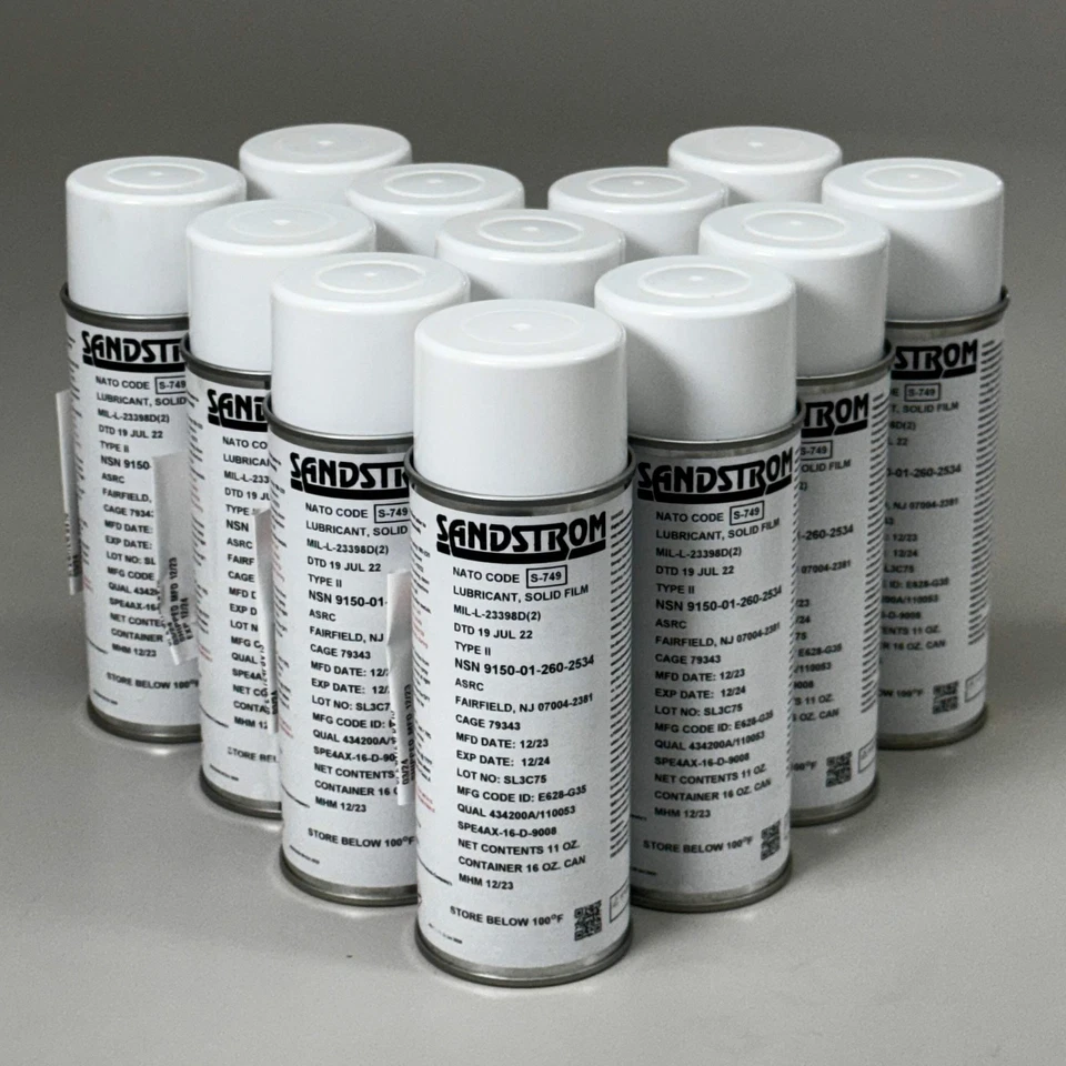 PAYWUT SANDSTORM(12 PACK)Lubricant Solid Film Bonding Industrial Equipment BB12/24 16oz