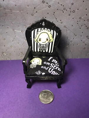 Silla victoriana escala 1:12 Beetlejuice L@@K Foto 1 de 3