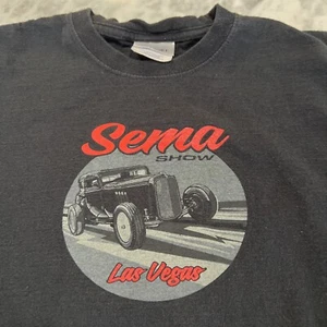 SEMA Show Las Vegas Graphic T Shirt Youth Medium Cars - Picture 1 of 7