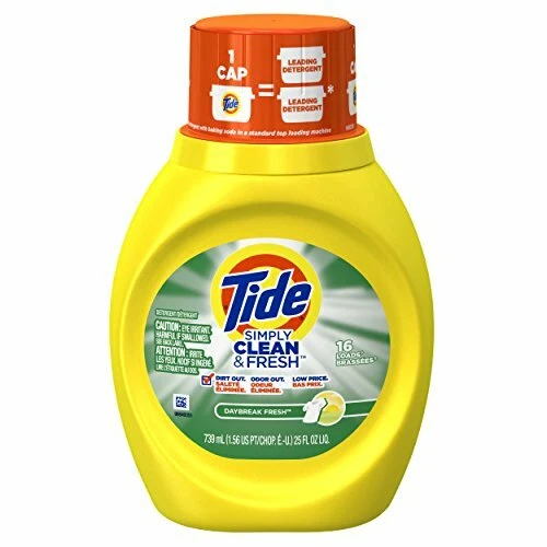 Detergente líquido para ropa Tide Hec Simply Clean and Fresh Daybreak, 25 onzas Foto 1 de 1