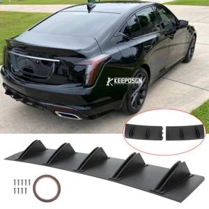 Alerón divisor de parachoques difusor trasero aleta para Cadillac CTS CT4 CT5 CT6 XTS ATS - Imagen 1 de 10