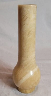 RARE Vtg. Onyx stone Oil lamp Chimney - Image 1 of 4