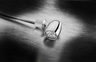 Kellermann ATTO Blinker für Harley Davidson 1x on chrom / clear - Bild 1 von 3