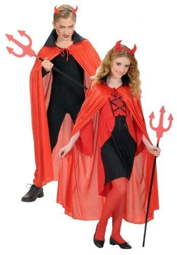 widmann 4507r mantello rosso colletto nero in raso 110cm - Immagine 1 di 1