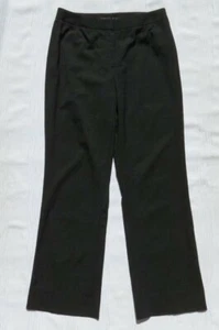 LAFAYETTE 148 Mujer Carbón Ligero Elastizado Lana Pantalones Pantalones EE. UU. S 6 - Imagen 1 de 5