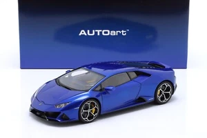 LAMBORGHINI HURACAN EVO 2019 Nethuns blue - 1/18 - AUTOart - Picture 1 of 9