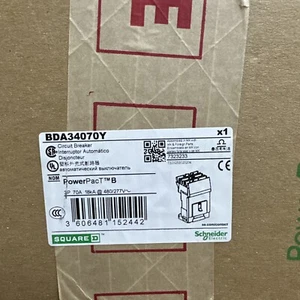 Square D BDA34070Y Circuit Breaker New In Box - Picture 1 of 1