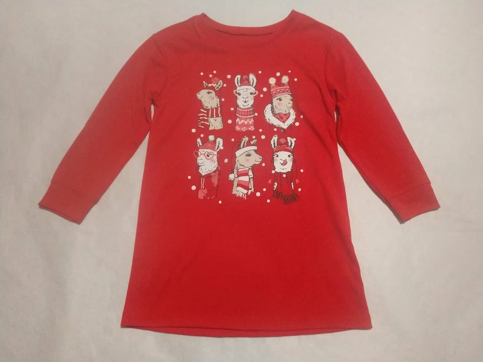 Nuevo con etiquetas Camisón Baby Gap Llama Vacaciones Navidad Niño Niña Foto 1 de 1