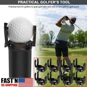 2/4/8Pcs Golf Ball Picker Grabber Saver Claw Putter Grip Retriever Pick Up Back - Picture 1 of 12