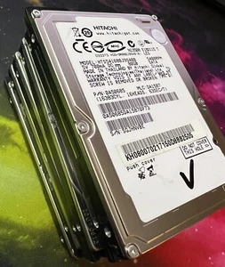 LOT OF QTY 10 80gb 2.5" Laptop SATA Replacement Hard Drives MIXED BRAND Working - Picture 1 of 1
