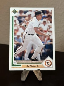 1991 Upper Deck - #347 Cal Ripken Jr. - Baltimore Orioles - Picture 1 of 2