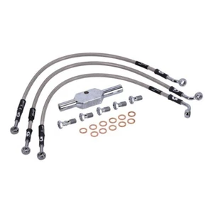 Goodridge Linea freno inox Harley-Davidson FLH 87-07 HD0033 - Foto 1 di 3