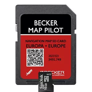 Aggiornamento navigazione Mercedes-Benz Becker® MAP PILOT Europa 2023 A1729064601 - Foto 1 di 3