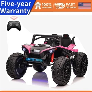 ๐24V 2 Seats Ride on UTV W/Remote Control Full-Metal Suspension Music LED Light - Picture 1 of 7