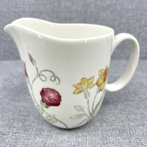 lenox artist sketchbook porcelain creamer floral pattern 4.125" x 5" - Picture 1 of 6
