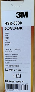 3M Schrumpfschlauch HSR-3000 9.0/3.O-BK 9,0mm x 7M, schwarz, TE-1000-4206-4 - Bild 1 von 2