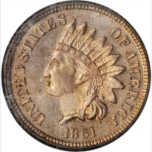 1861 NGC PR64 Lowest Population PROOF Copper-Nickel Indian Cent -- #1 Key Proof! - Picture 1 of 6