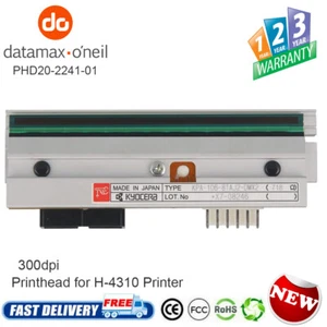 PHD20-2241-01 Printhead for Datamax H-4310 Thermal Label Printer 300dpi - Photo 1/4