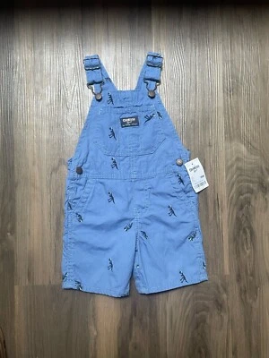 Новый с Ярлыками OshKosh B'Gosh вышитый динозавр шорты 18 месяцев Summer повседневный - Изображение 1 из 4