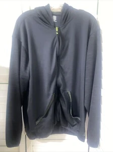PGA Tour Golf Men’s Windbreaker Activewear Zipper Front Dri Fit Jacket Large - Picture 1 of 6
