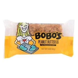 Bobo's Oat Bars - All Natural - Peanut Butter - 3 oz Bars - Case of 12 - Picture 1 of 2
