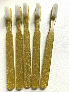5er Pack Sparkle Designer Zahnbürste SPASS NEU von Alan Stuart New York - Bild 1 von 2