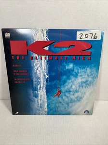 K2: The Ultimate High, Laserdisc , Paramount Home Video - Picture 1 of 5