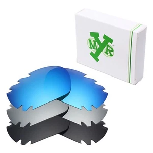 hdhut POLARIZED Replacement Lens for-Oakley Jawbone Vented Blue / Silver/ Black - Picture 1 of 11