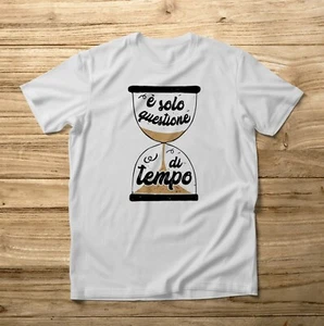 T-Shirt Camiseta Unisex Cuestión De Tiempo Reloj De Arena Destino Karma Top - Imagen 1 de 2