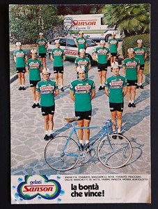 Sanson Cycling Team Francesco Moser Cycling Card