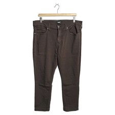 PAIGE Men's Lennox Slim Fit Jeans Brown Size 36