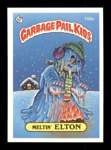 Meltin' Elton #158a MINT 1986 Garbage Pail Kids Series 4 ~Combined Ship~ - Picture 1 of 2