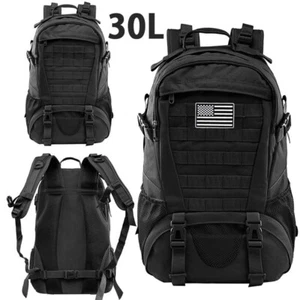 30L Military Molle Tactical Backpack Rucksack Camping Hiking Bag Outdoor Travel - Picture 1 of 9